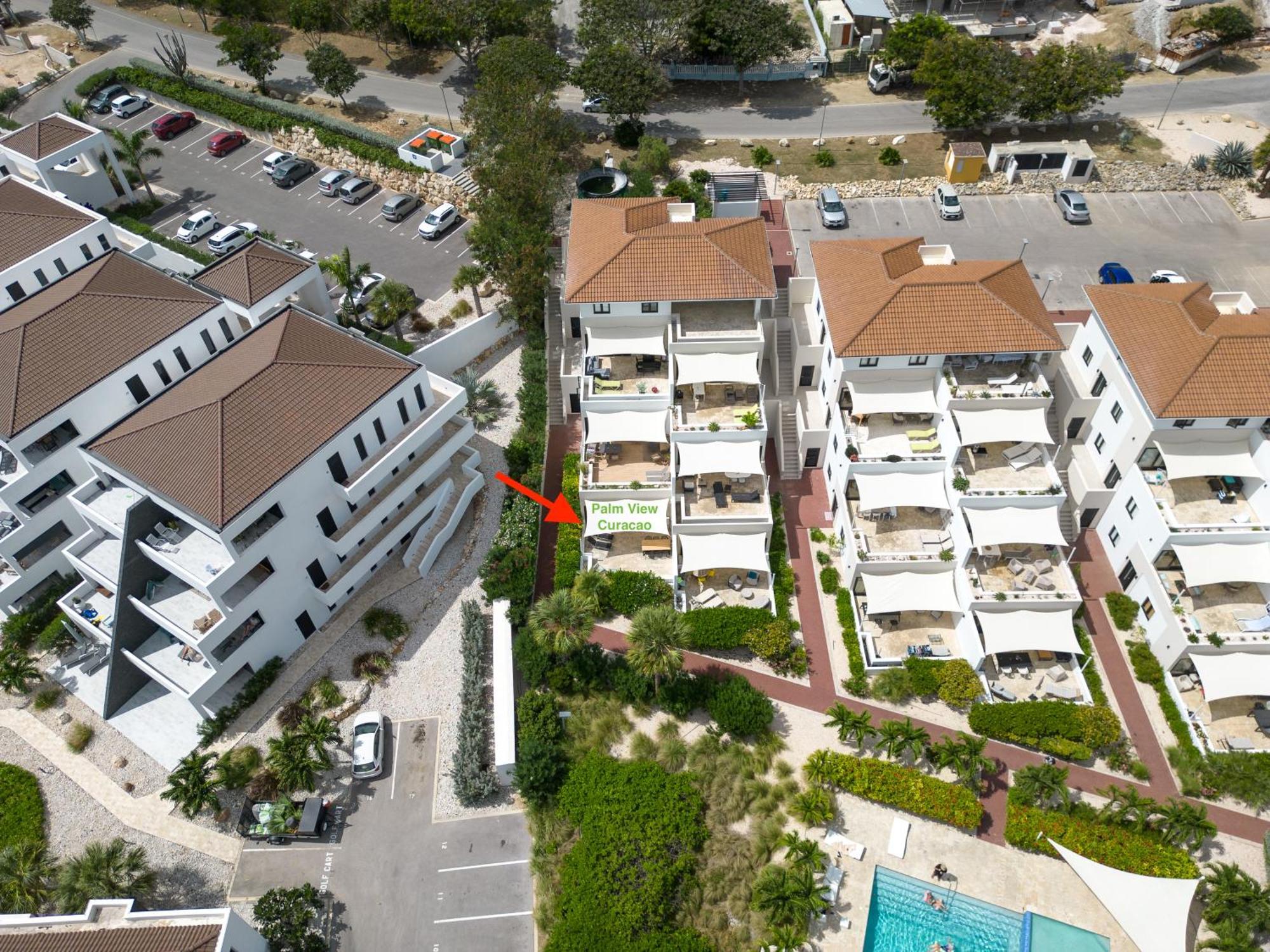 Blue Bay Resort Luxury Apartment Palm View Exteriör bild